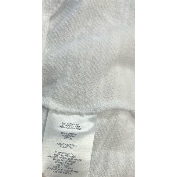 Jones New York Signature Womens Sweater Color White Size S Pullove Cowl Neck - Picture 10 of 10